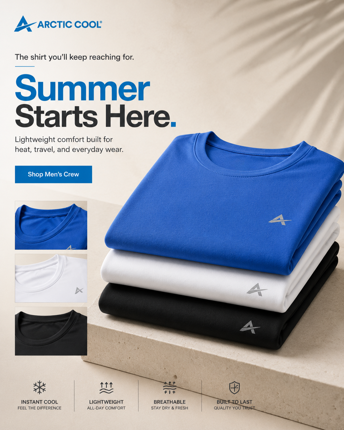 Arctic Cool Facebook ad