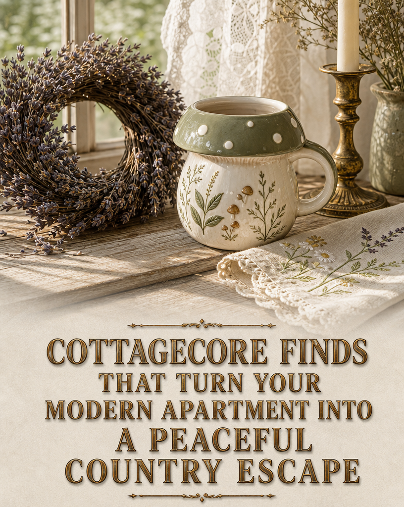 The Deal Oasis Facebook ad: Cottagecore Decor for a Soft, Cozy and Romantic Home