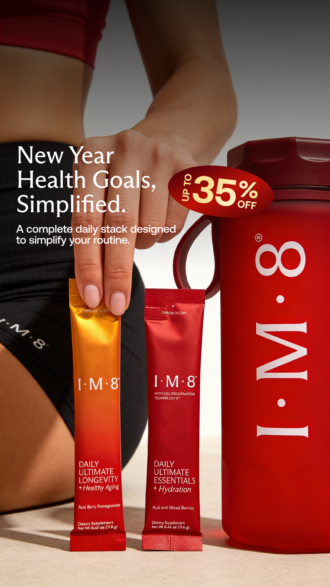IM8 Health Facebook ad