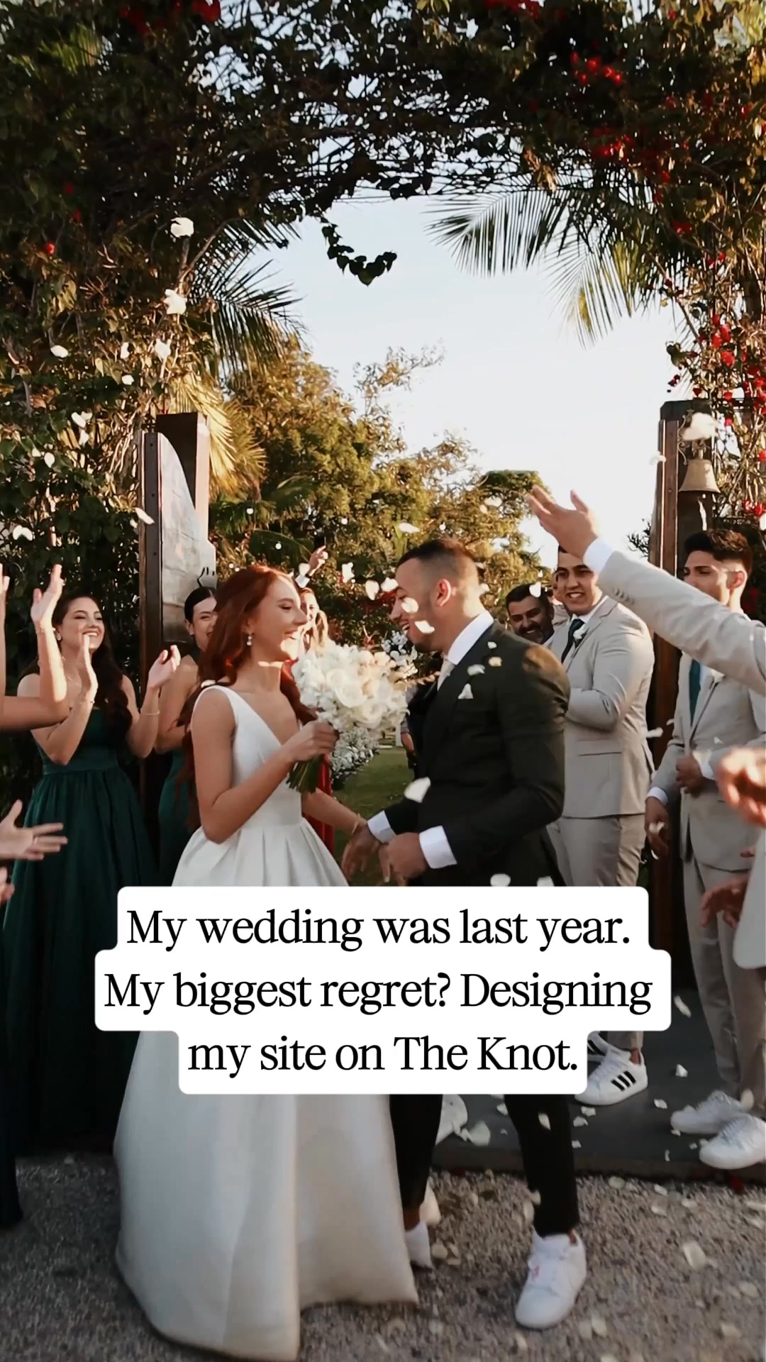 Bliss & Bone Facebook ad: The Calm Way to Plan a Wedding