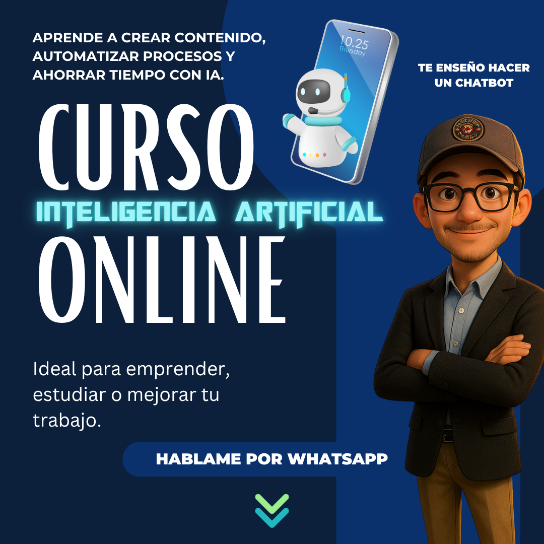 Cursos "Emprende Fácil" e "Inteligencia Artificial" Facebook ad