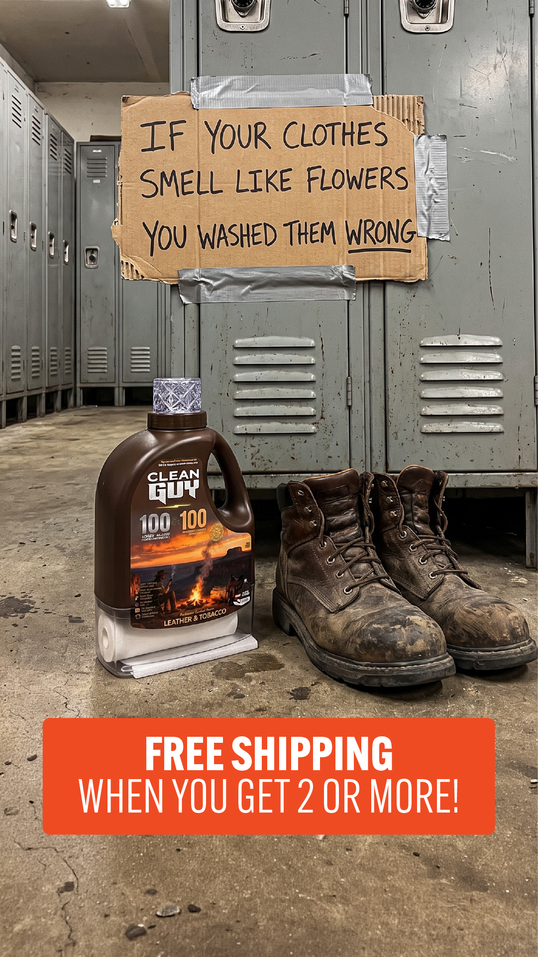 Clean Guy Facebook ad