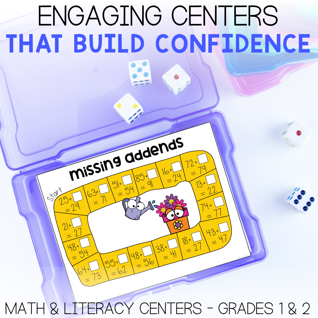 Teaching Trove Facebook ad: Start the Year With Centers Covered
