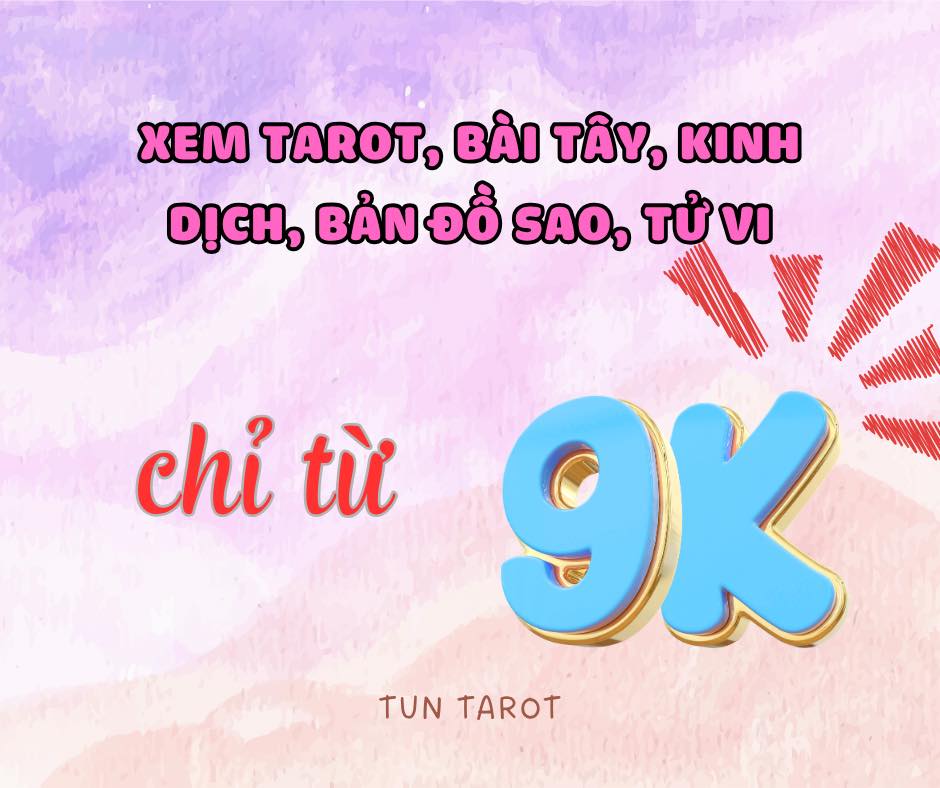Tun Tarot Facebook ad: Chỉ từ 9K là bạn đã có thể…