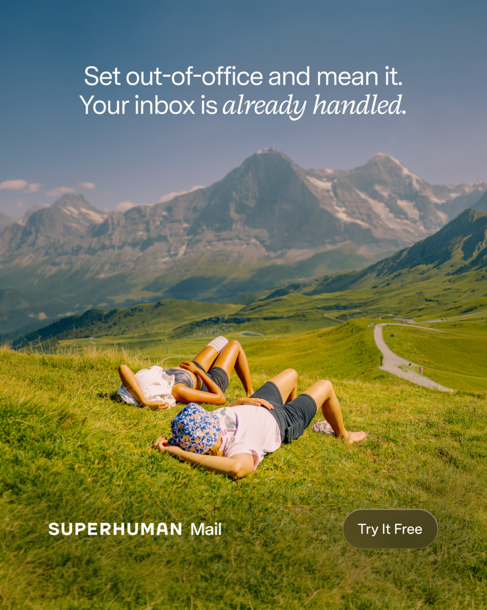 Superhuman Mail Facebook ad