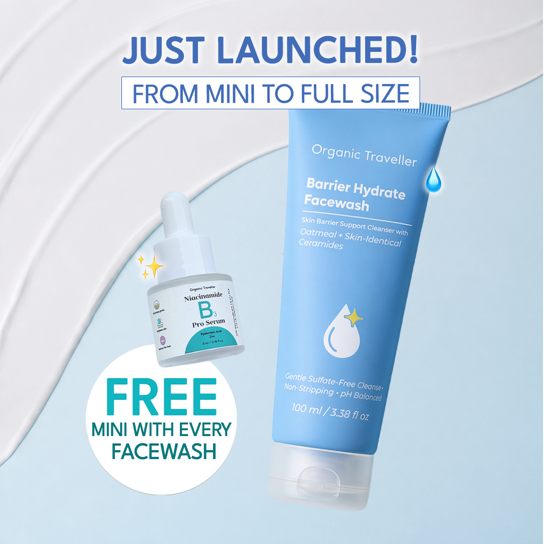 Organic Traveller - Skincare Facebook ad