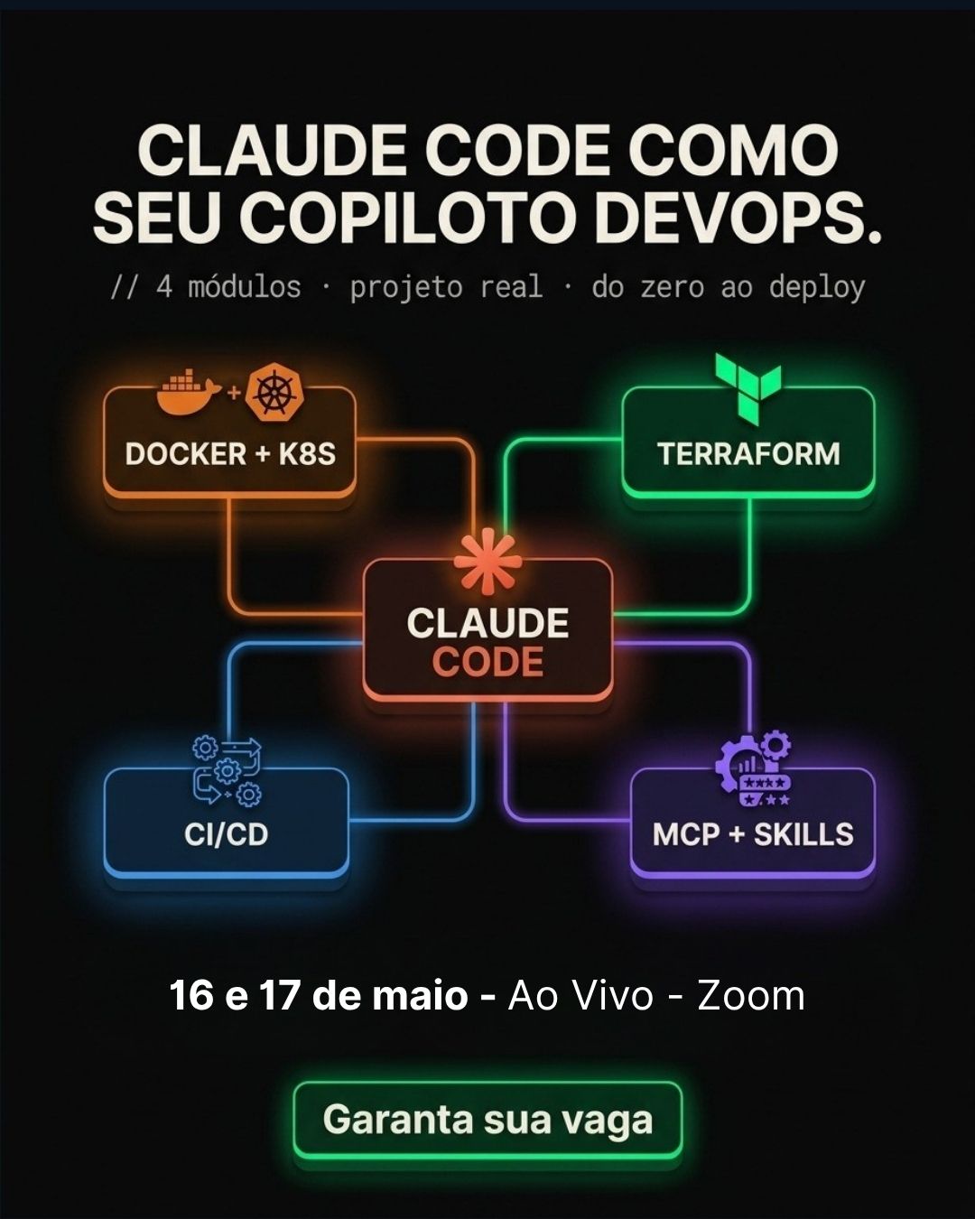 Fabrício Veronez Facebook ad: Claude Code para DevOps