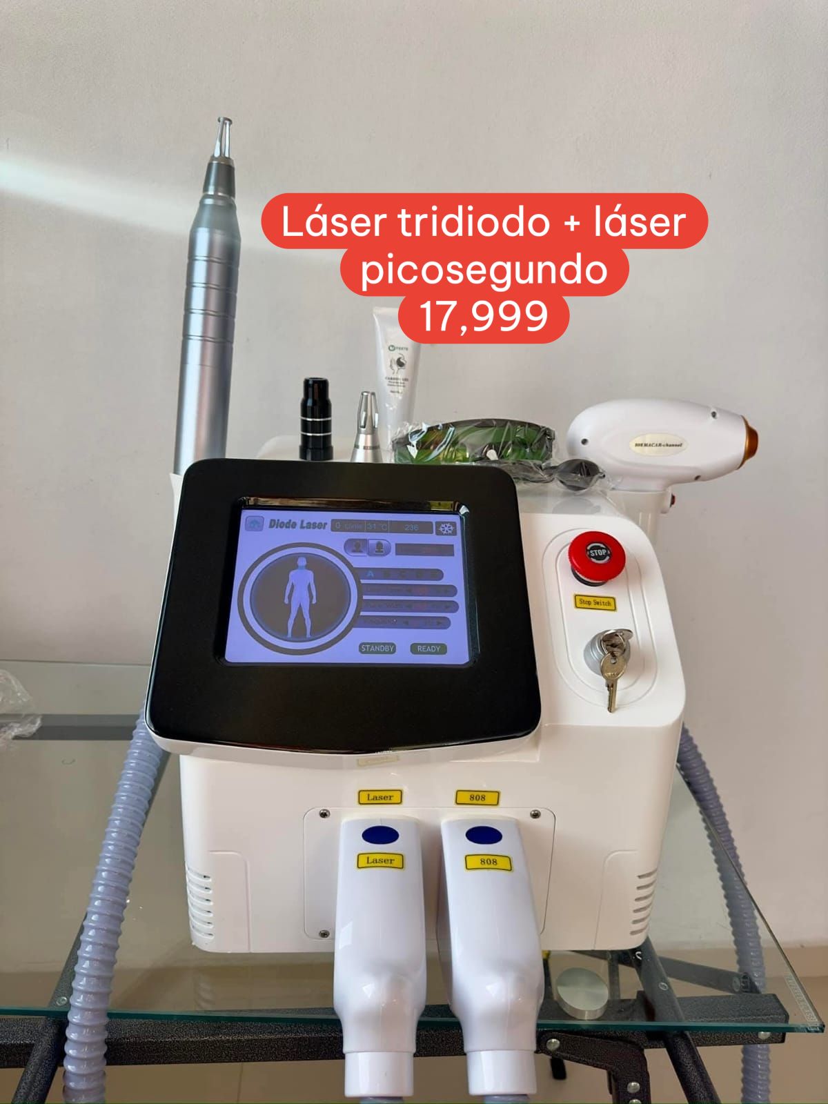 Aparatologia Estética Facebook ad: Dos tecnologías en un solo equipo para maximizar…