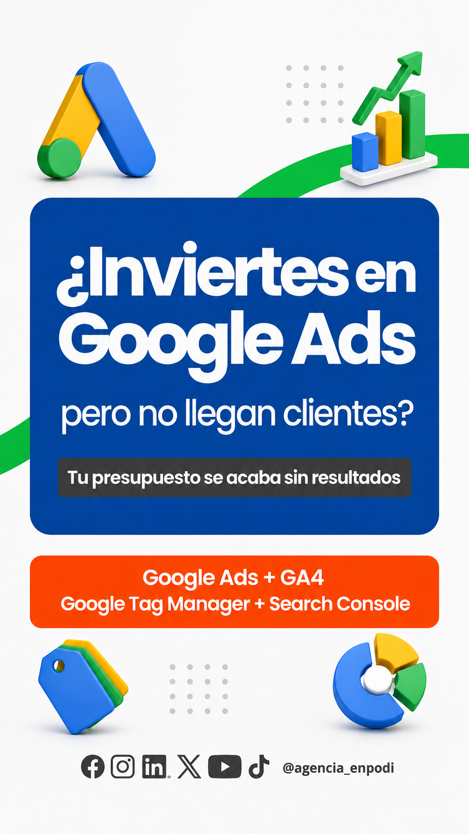 ENPODI Facebook ad: Convierte clics en oportunidades reales
