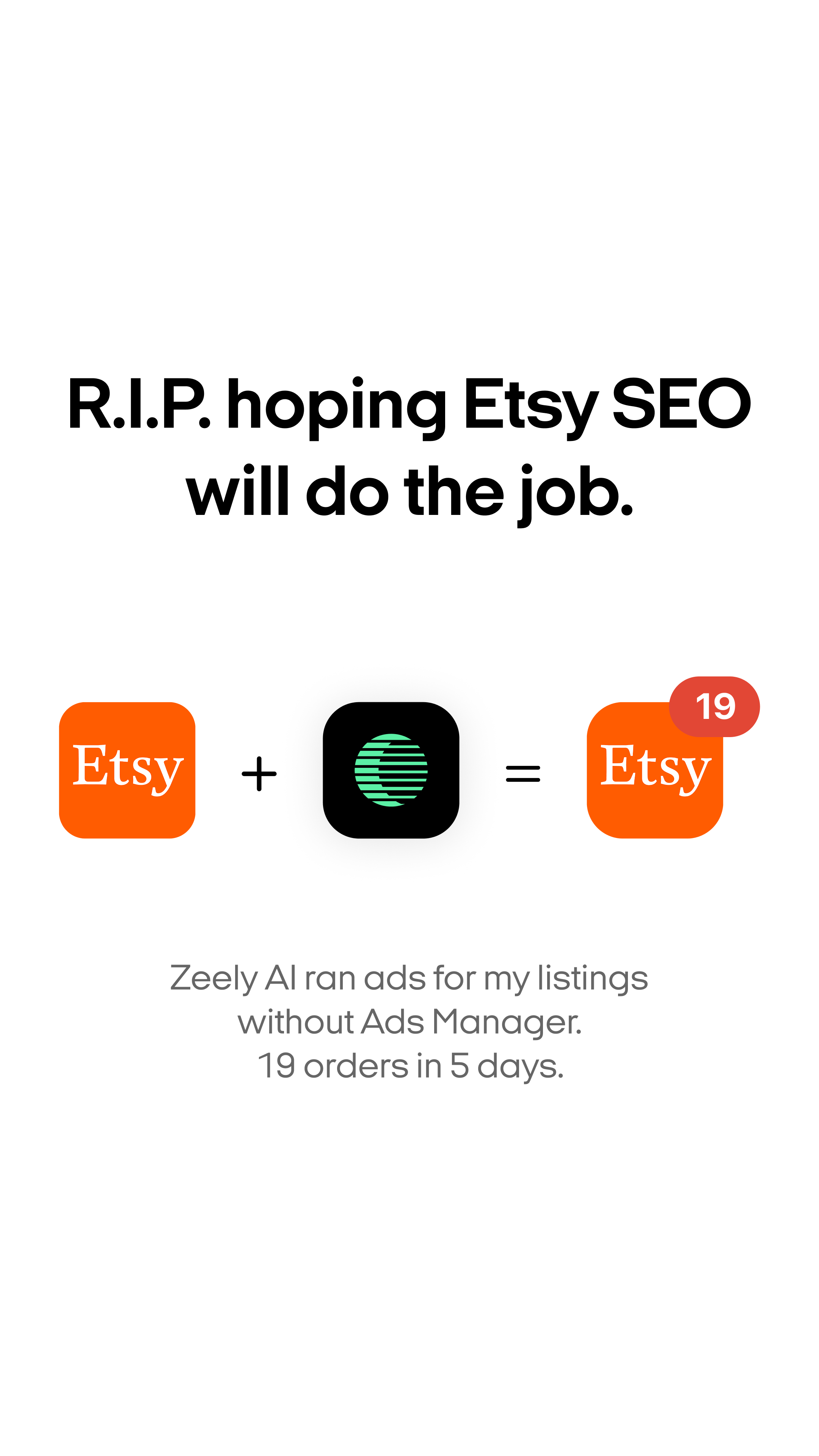 Zeely Facebook ad