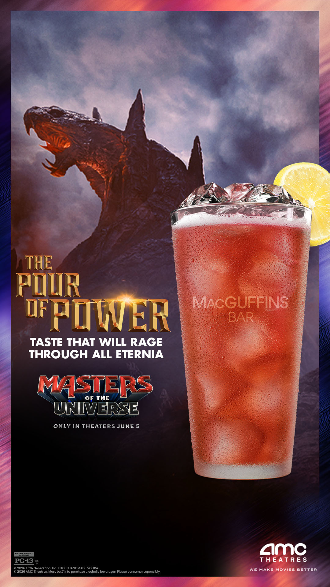 AMC Theatres Facebook ad from Jun 5, 2026
