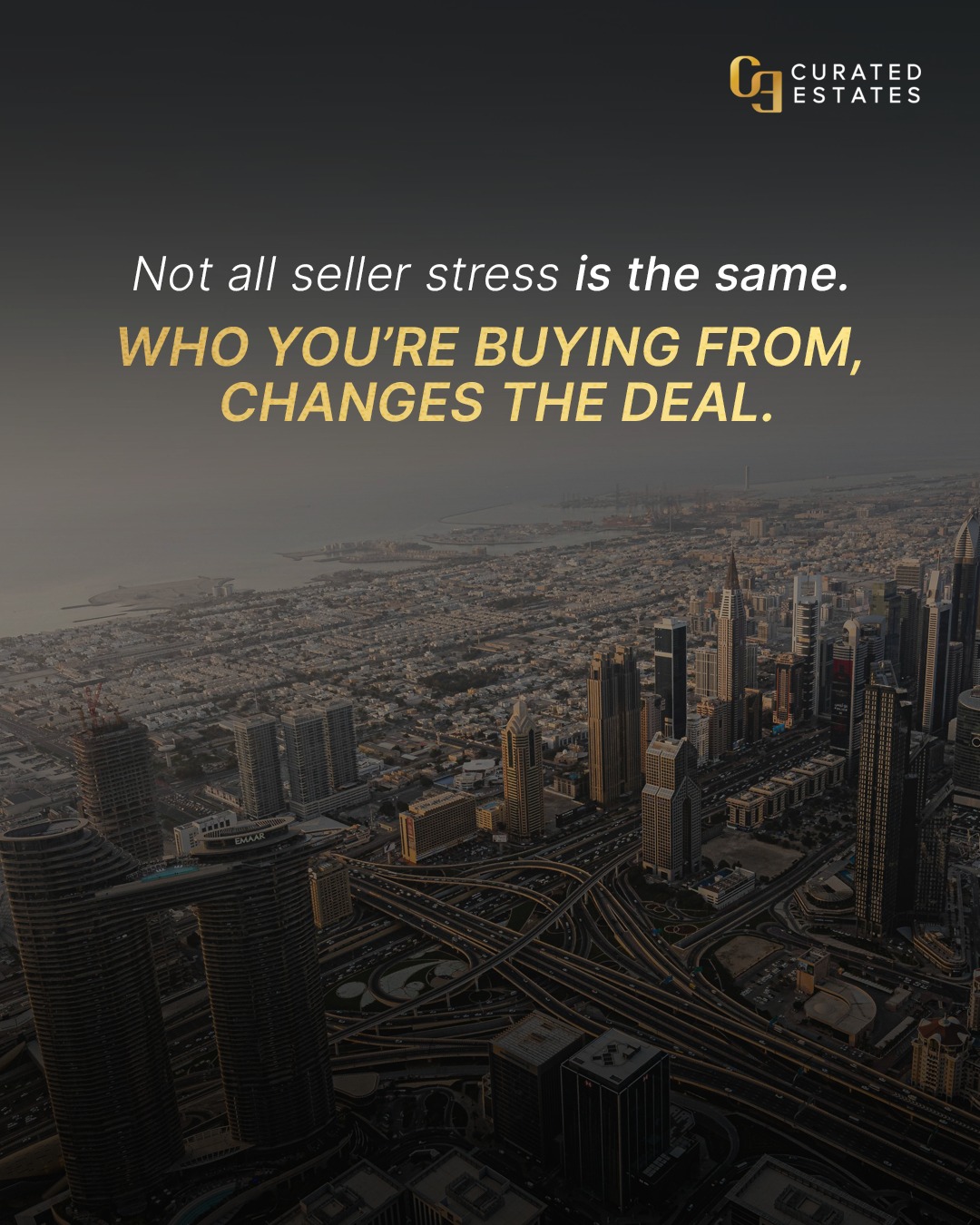 Curated Estates Dubai Facebook ad