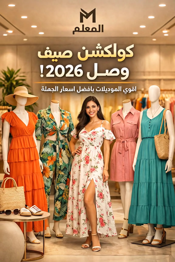 المعلم للملابس الحريمى Facebook ad: لكل تجار الملابس وأصحاب المحلات الكرام في مصر،
