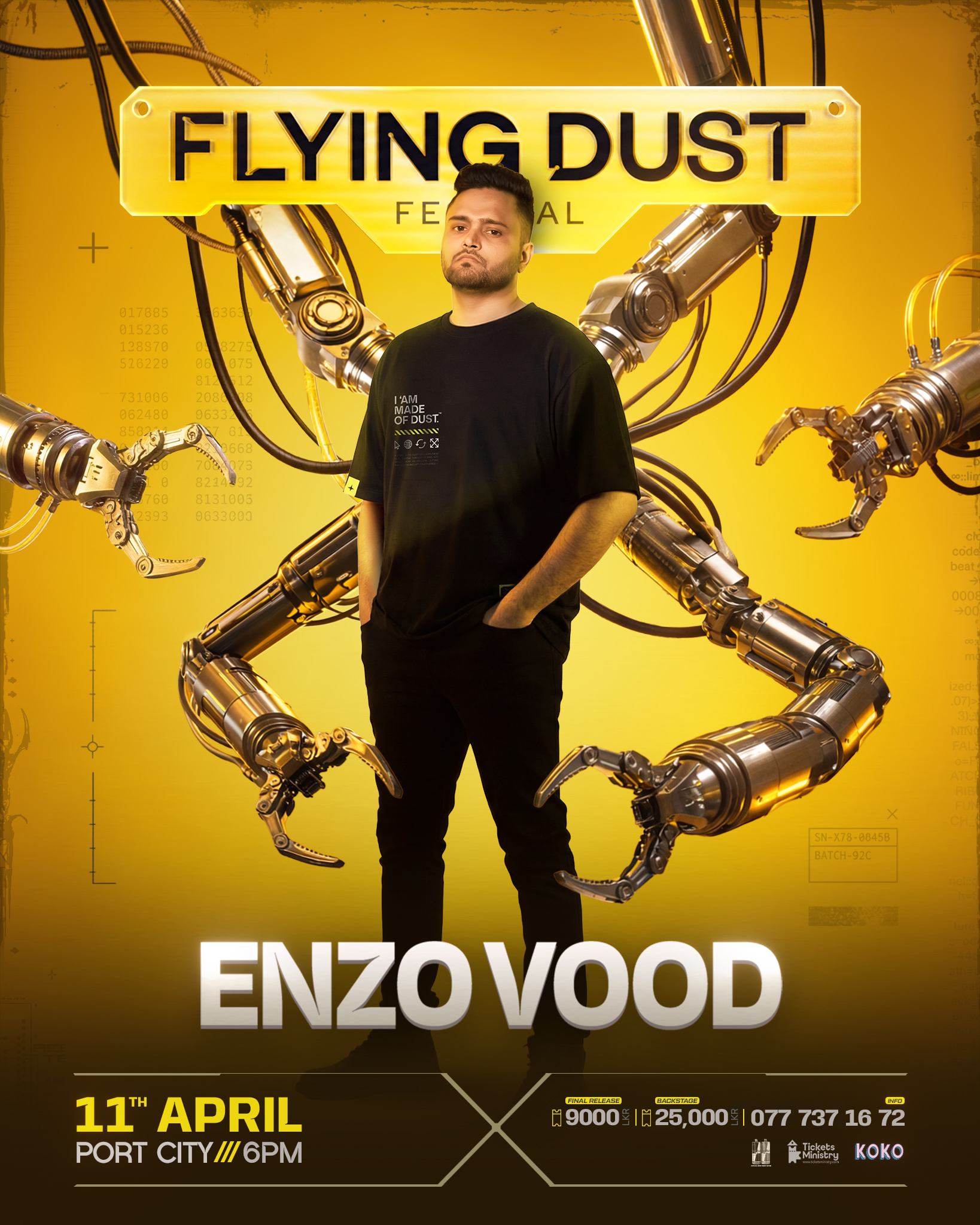 FLYING DUST Facebook ad: TicketsMinistry