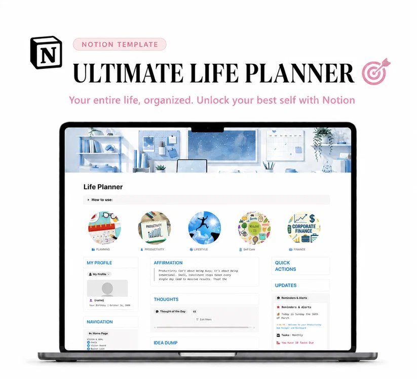 NotionRoutine Facebook ad