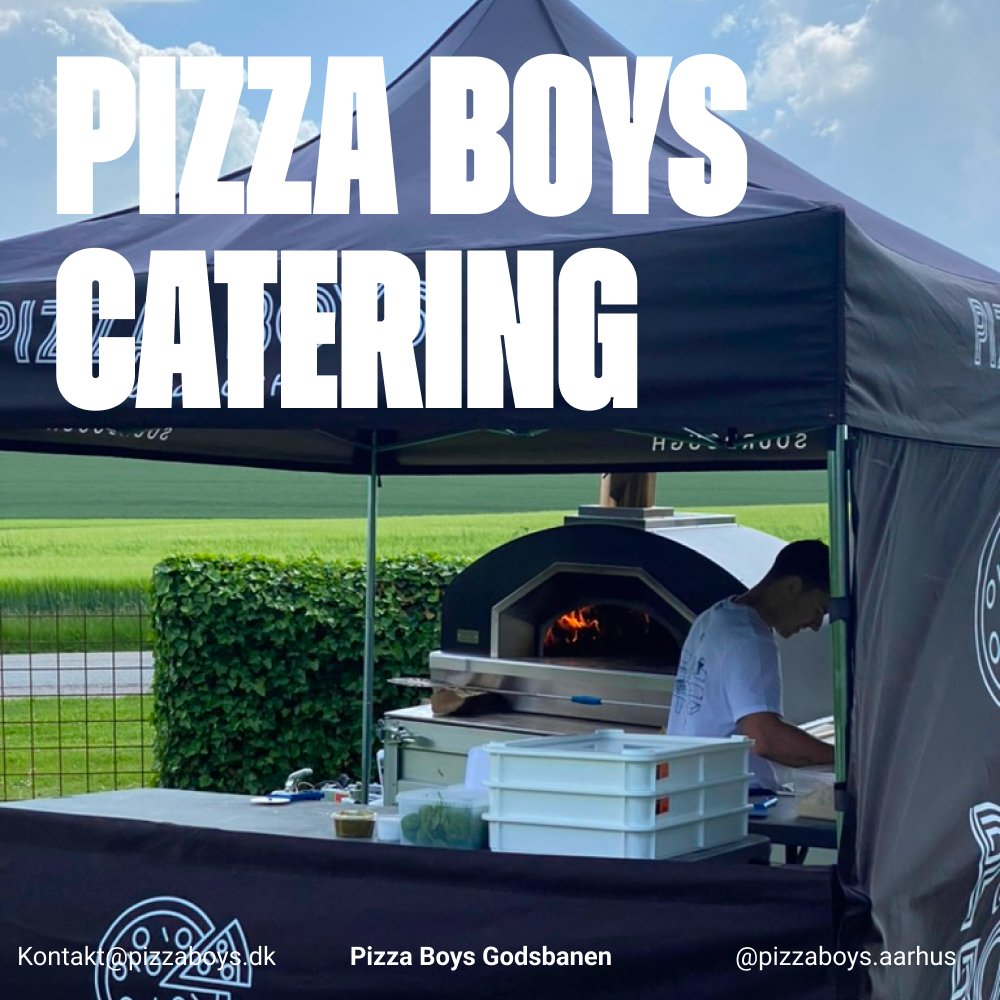 Pizzaboys.aarhus Facebook ad: PIZZA BOYS CATERING