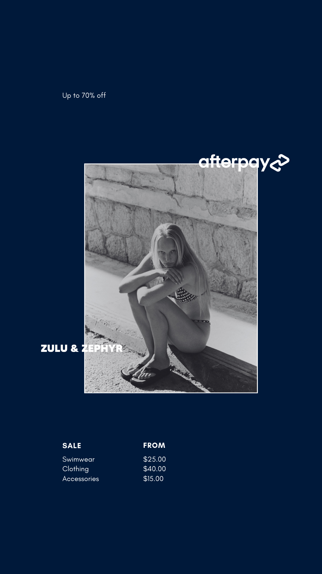 Zulu & Zephyr Facebook ad