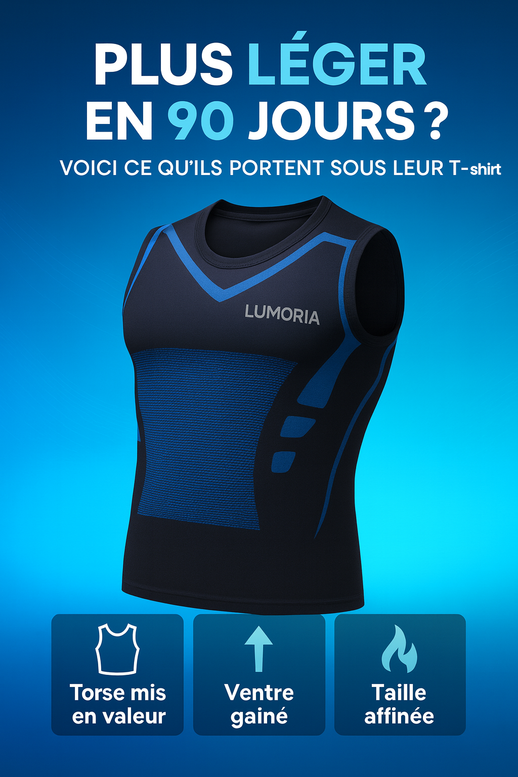 Lumoria Facebook ad: Dites adieu à l’apparence du ventre gonflé, aux…