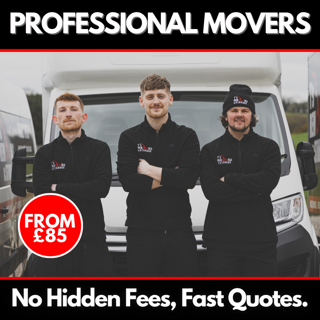T’s Removals and Storage Facebook ad