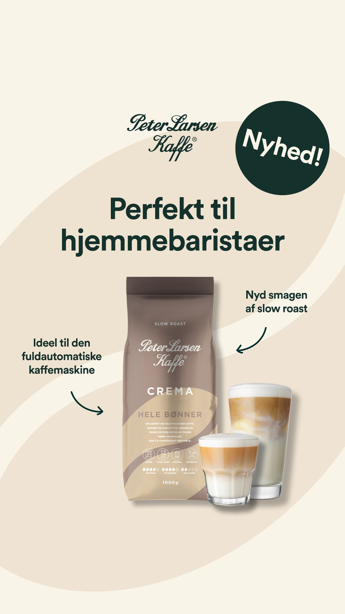 Peter Larsen Kaffe Facebook ad