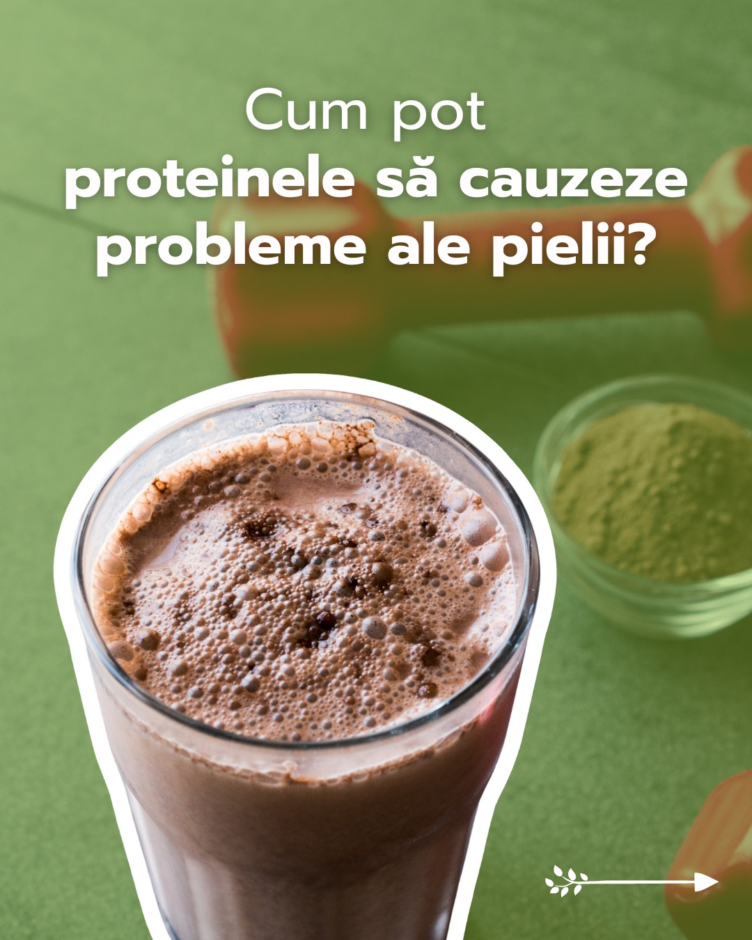 Panakeia.ro Facebook ad: PROTEINE ȘI ACNEE?