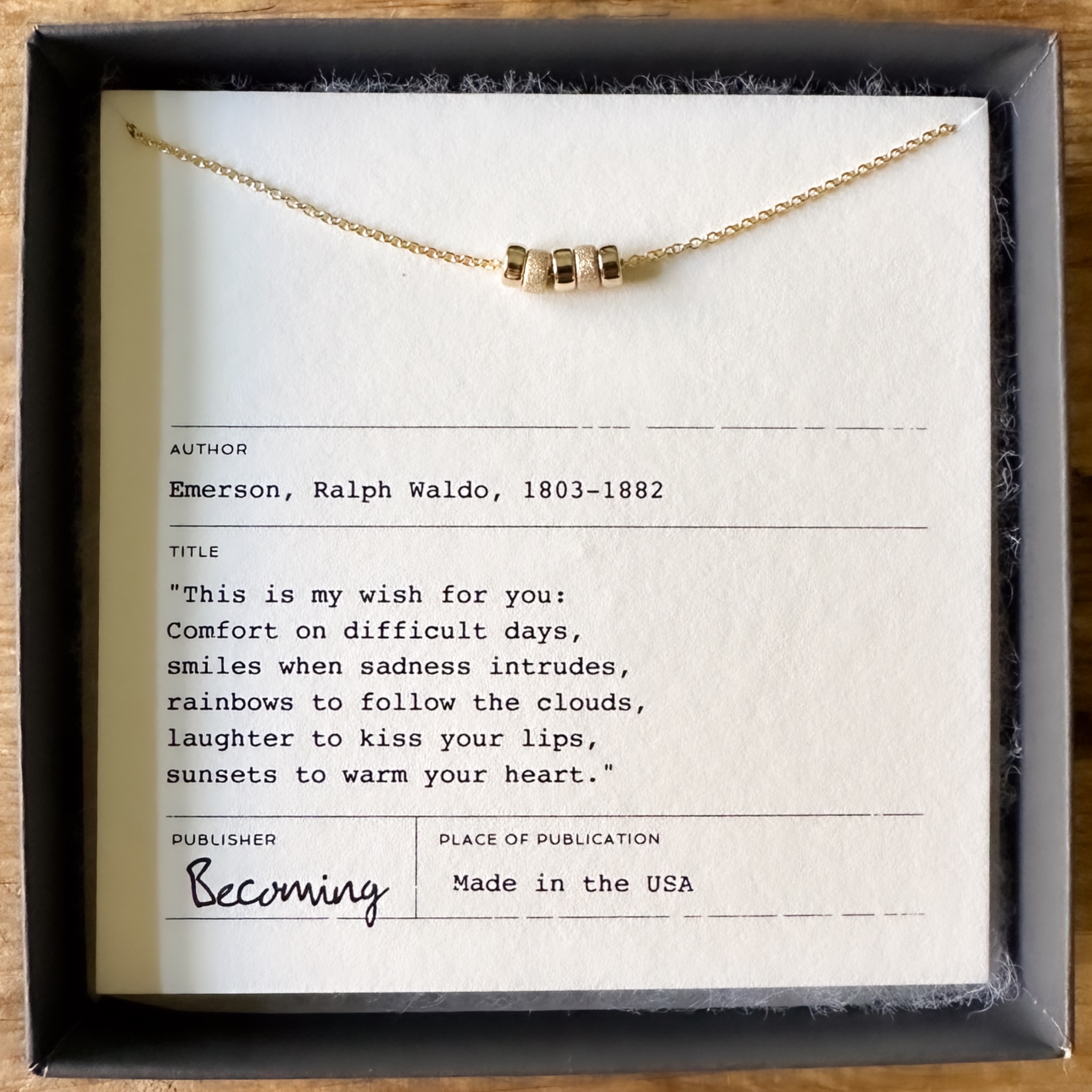 Becoming Jewelry Facebook ad