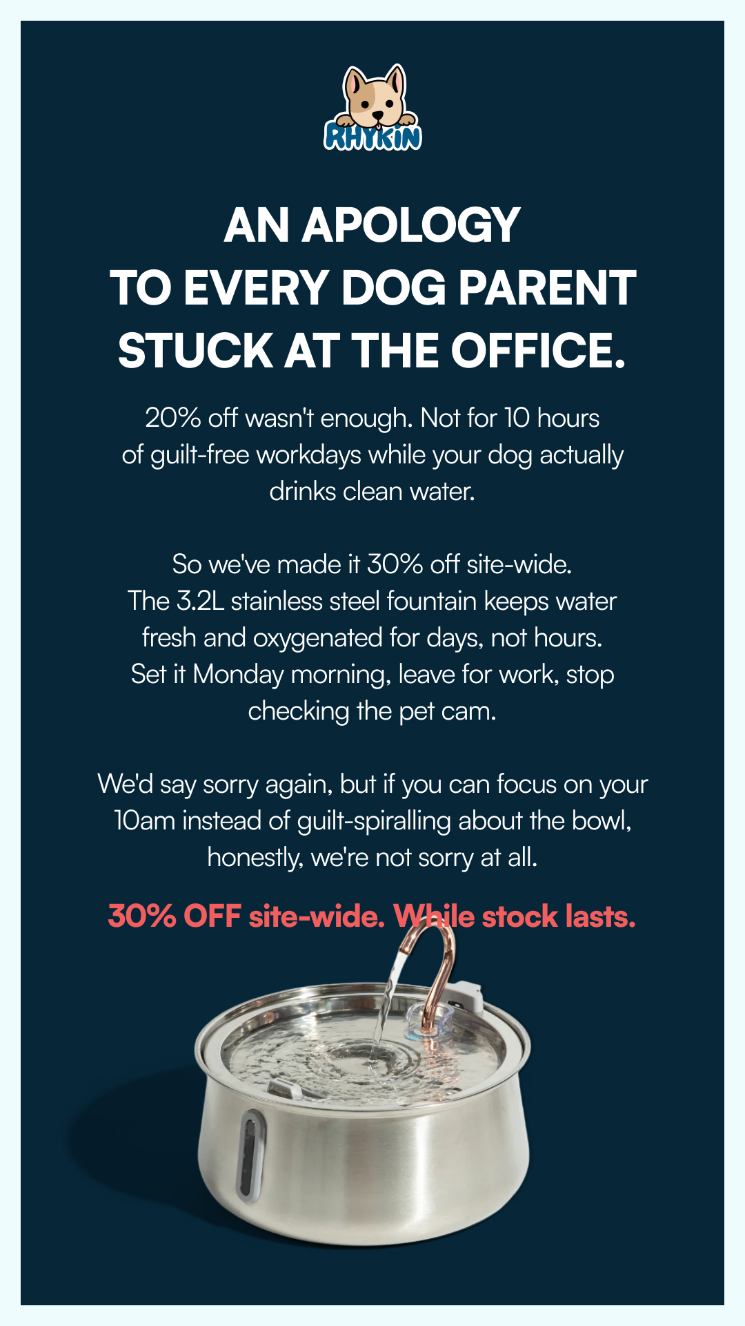 Rhykin Pet Co Facebook ad
