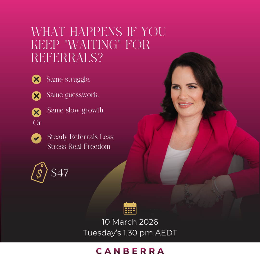 Vanessa Norman Facebook ad: The 3-Part NDIS Referrals Framework