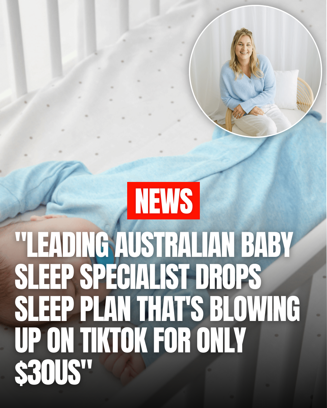 The Sleep Teacher Facebook ad