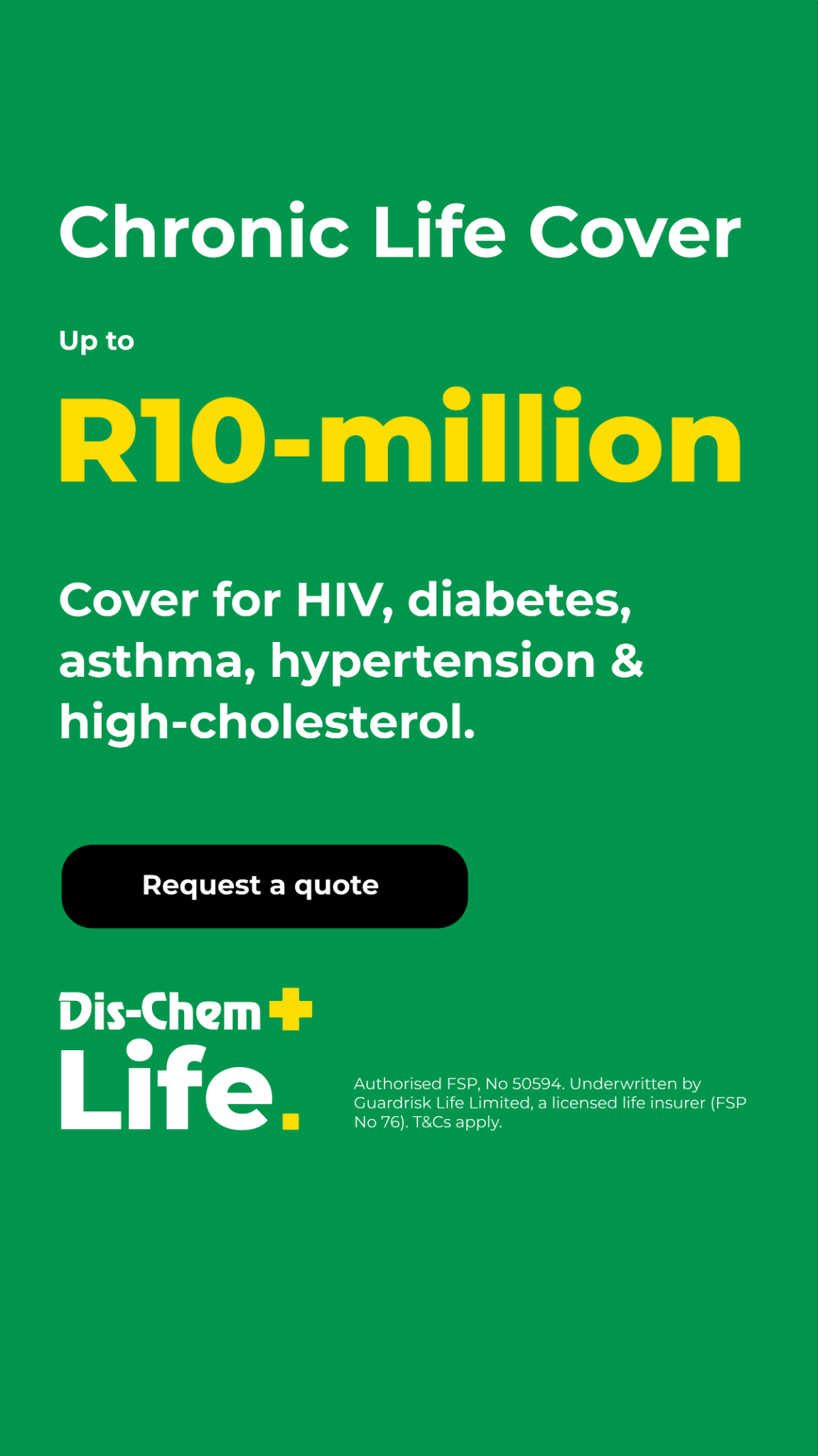 Dis-Chem Life Facebook ad