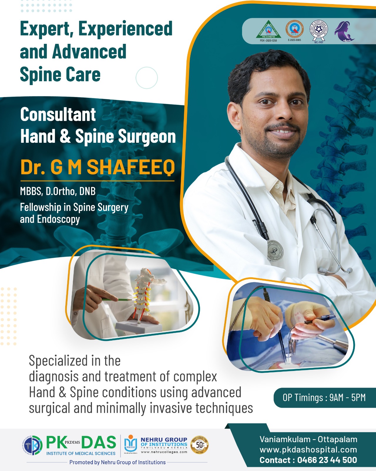 P K Das Institute of Medical Sciences Facebook ad