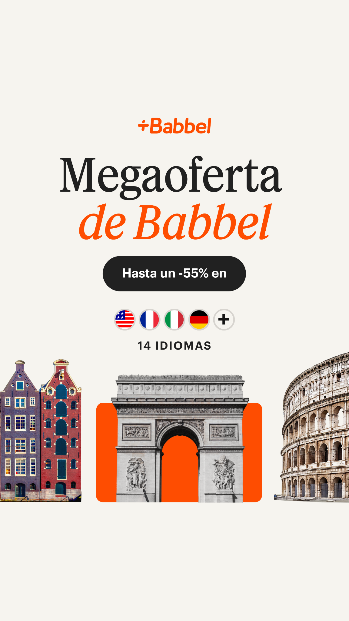 Babbel Facebook ad