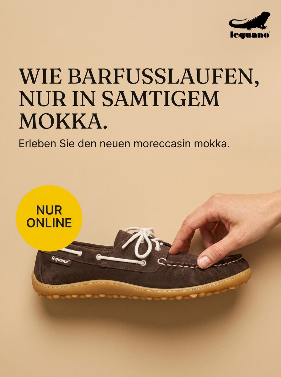 leguano Barfußschuhe Facebook ad
