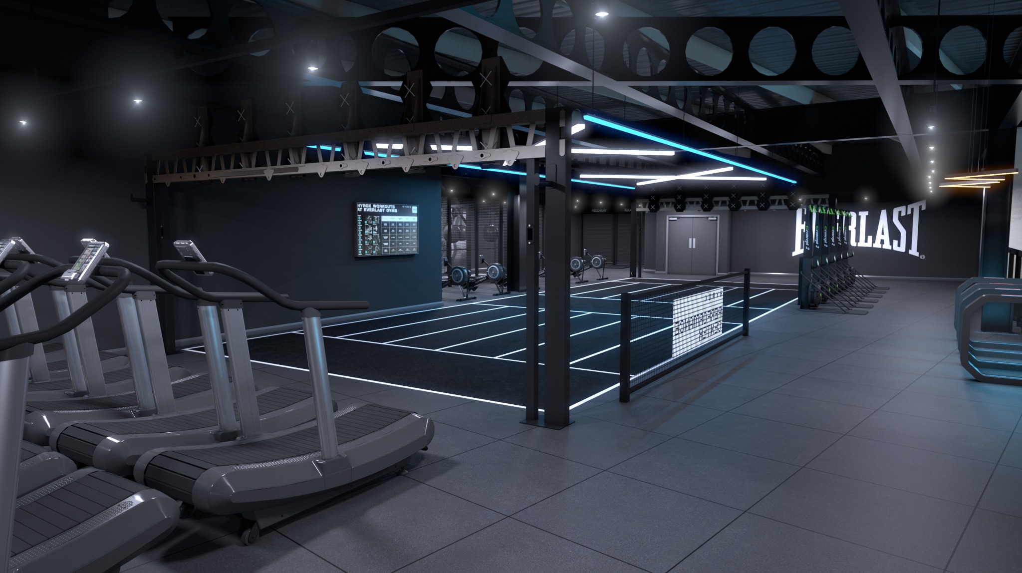 Everlast Gyms Facebook ad: DUBLIN, THIS IS YOUR FIRST LOOK
