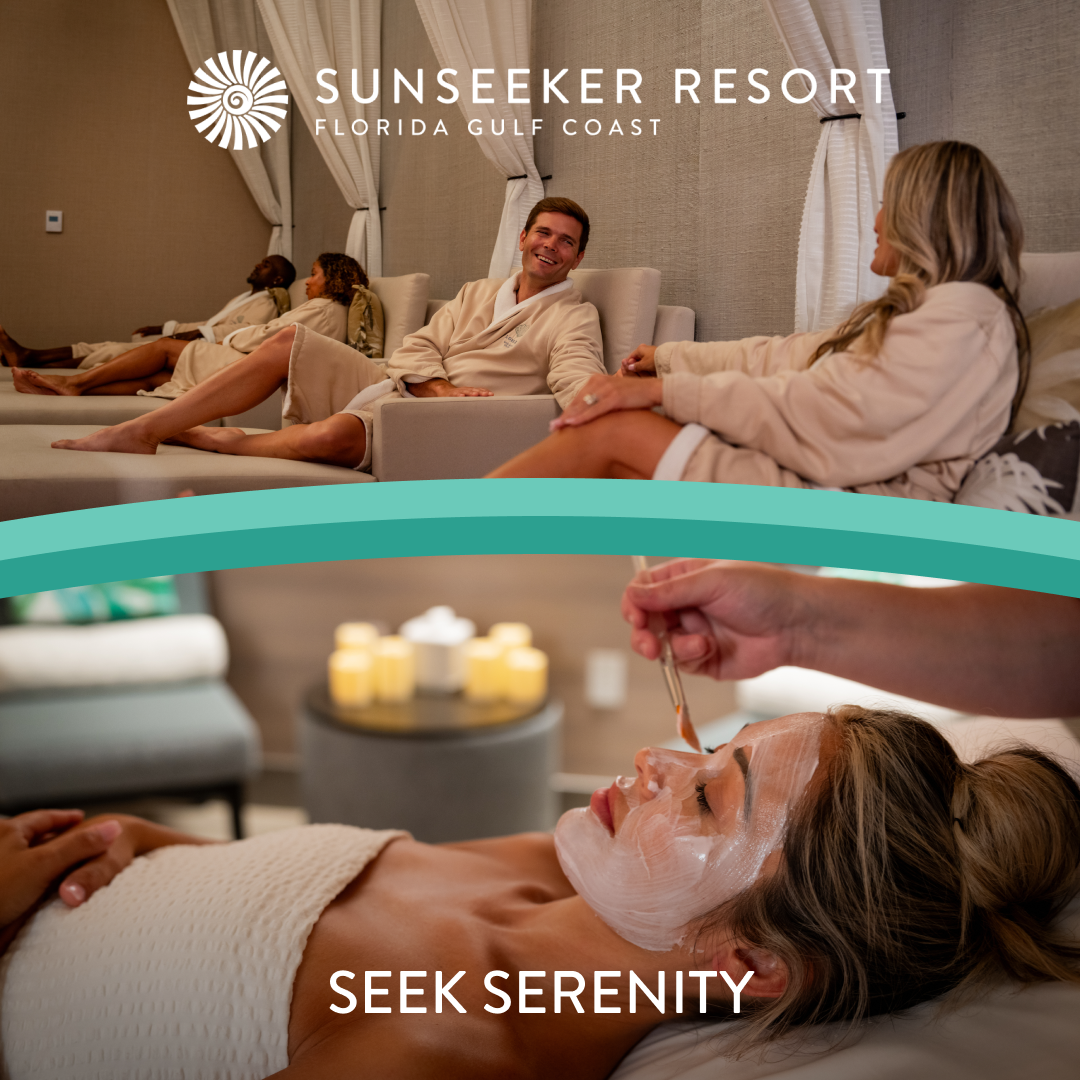 Sunseeker Resort Facebook ad: Relax at Lorelei Spa