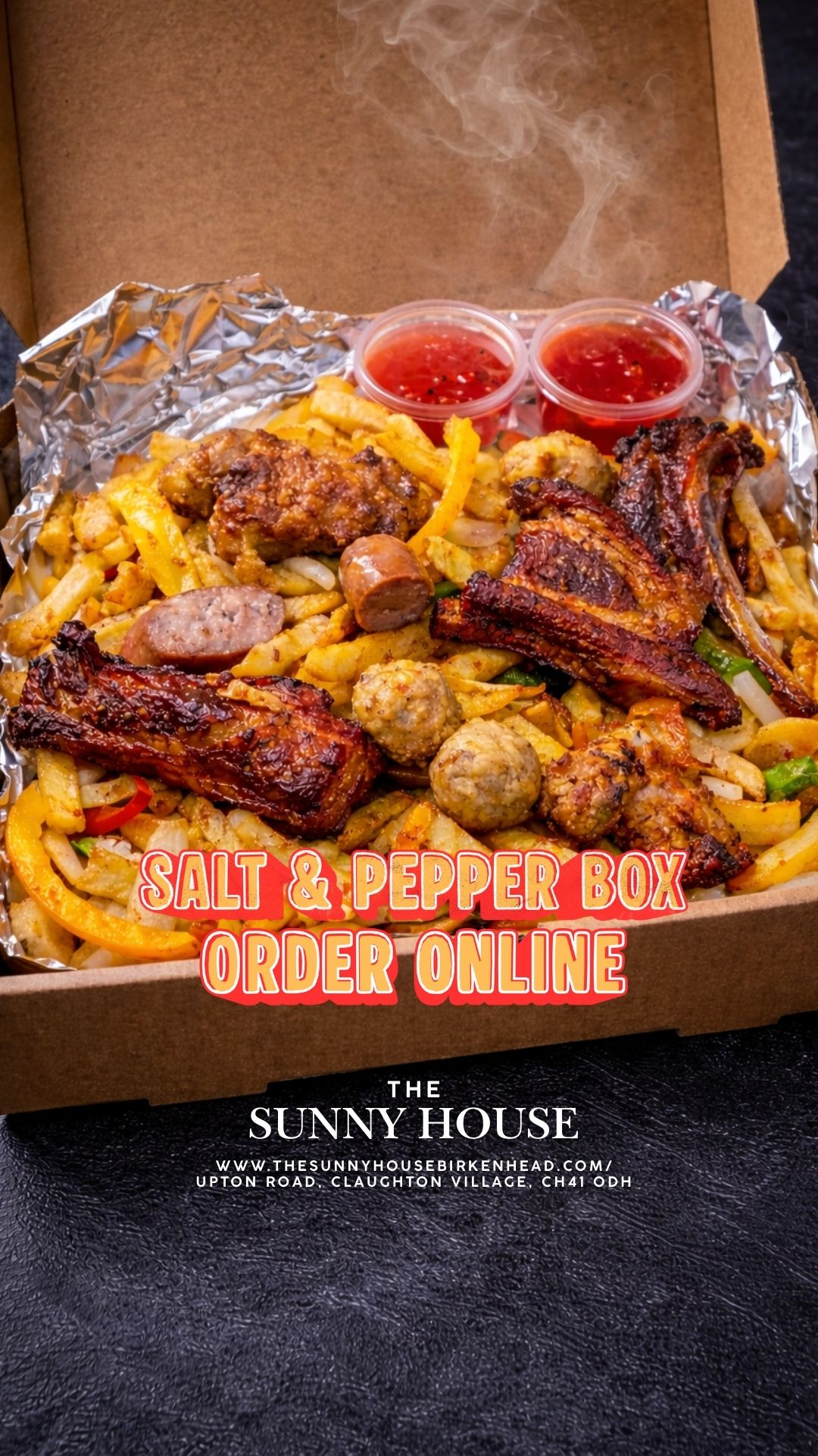 Sunny Fish & Chips Takeaway Facebook ad from Jan 8, 2026
