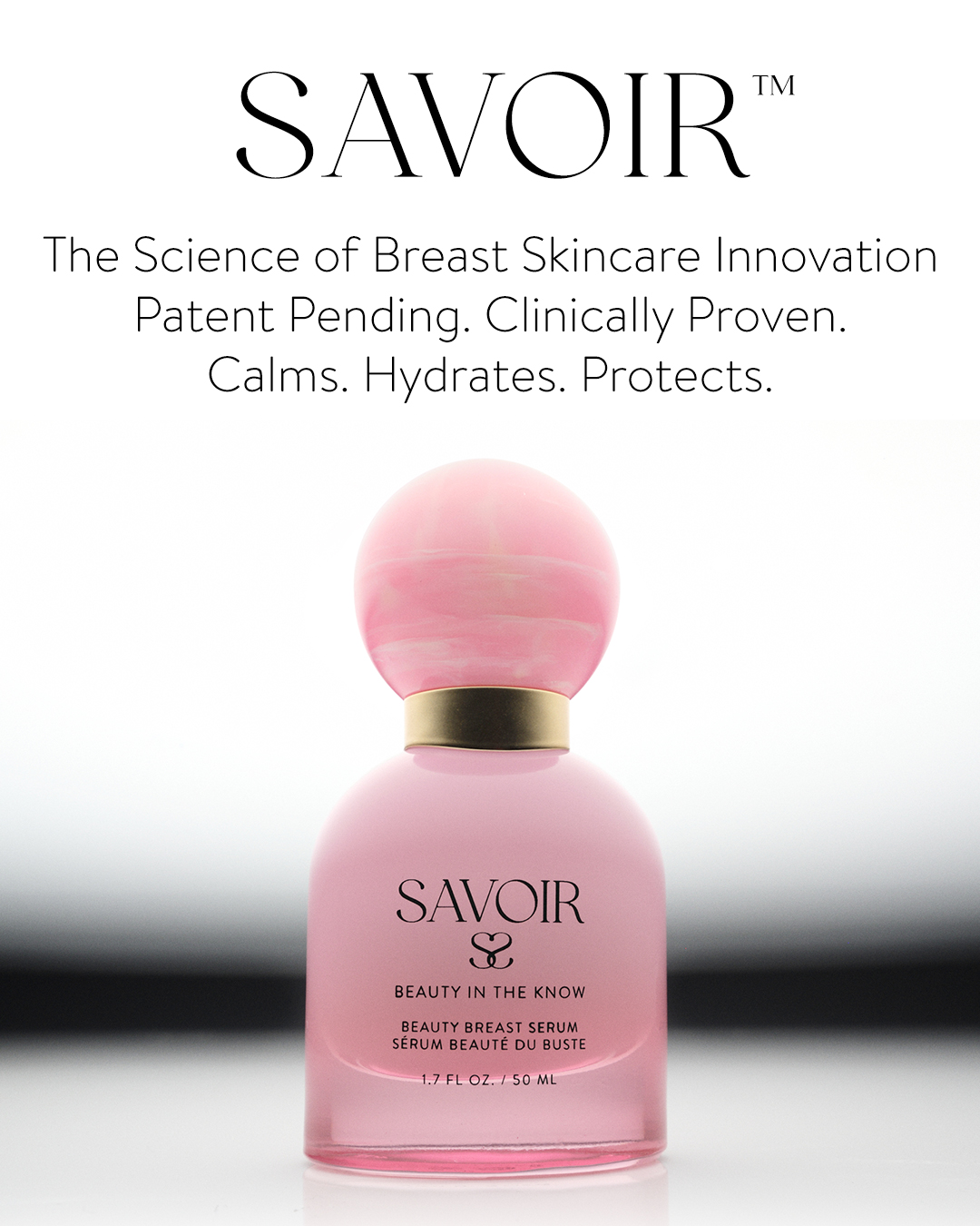 Savoir Facebook ad: Designed with purpose.