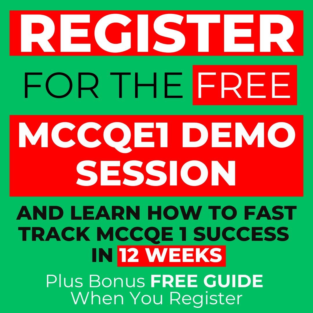 MED Cognito Class Facebook ad: Discover The 3 Secrets To Help You Ace the MCCQE1 Exam in…