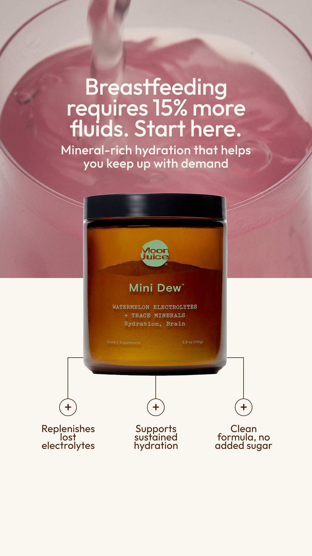 Moon Juice Facebook ad