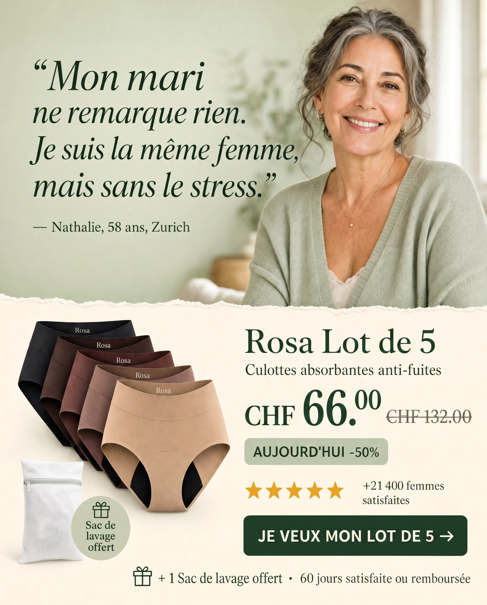 Rosa Facebook ad