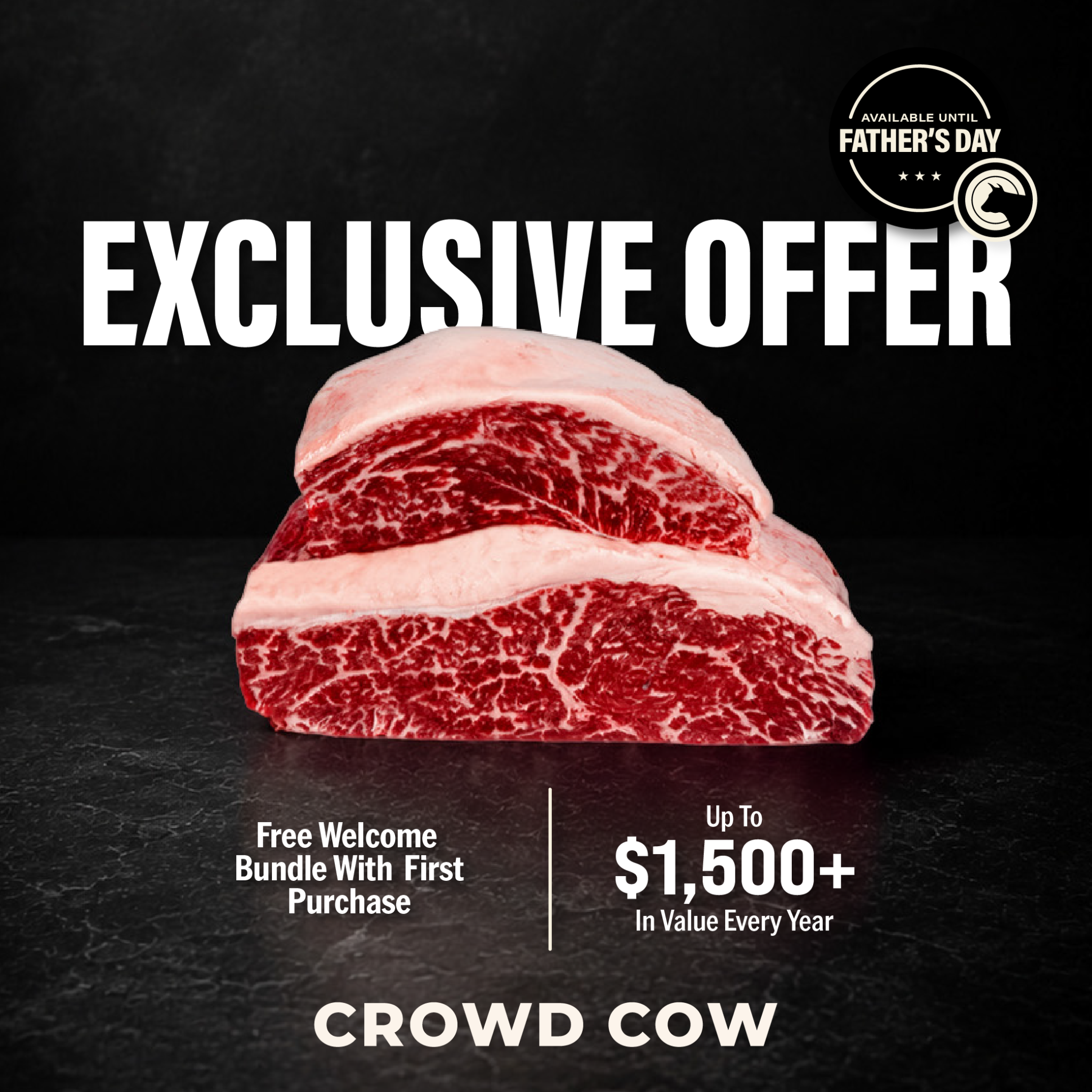 Crowd Cow Facebook ad