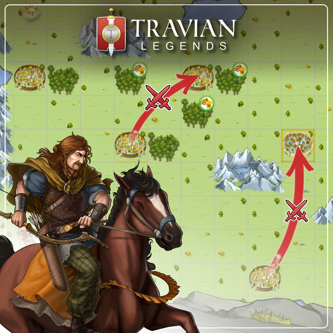 Travian: Legends Facebook ad