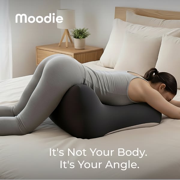 Betterwithmoodie Facebook ad: My Husband Literally Cried After Using this Pillow!