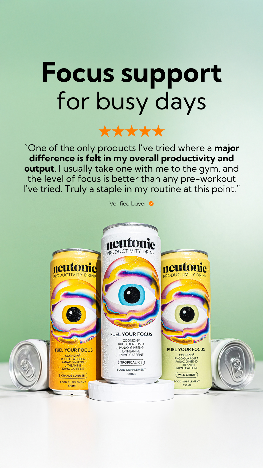 Neutonic Facebook ad