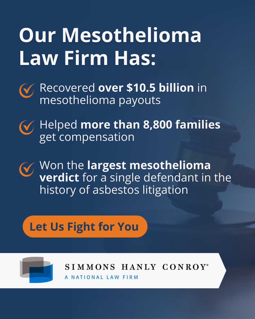Simmons Hanly Conroy Facebook ad