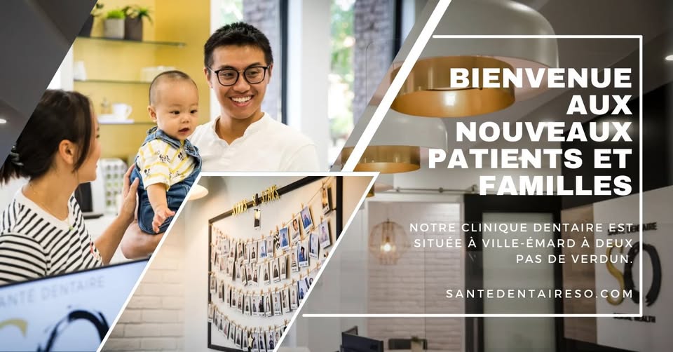 Santé dentaire SO / SO Dental Health Facebook ad: Notre équipe expérimentée est prête à vous accueillir…