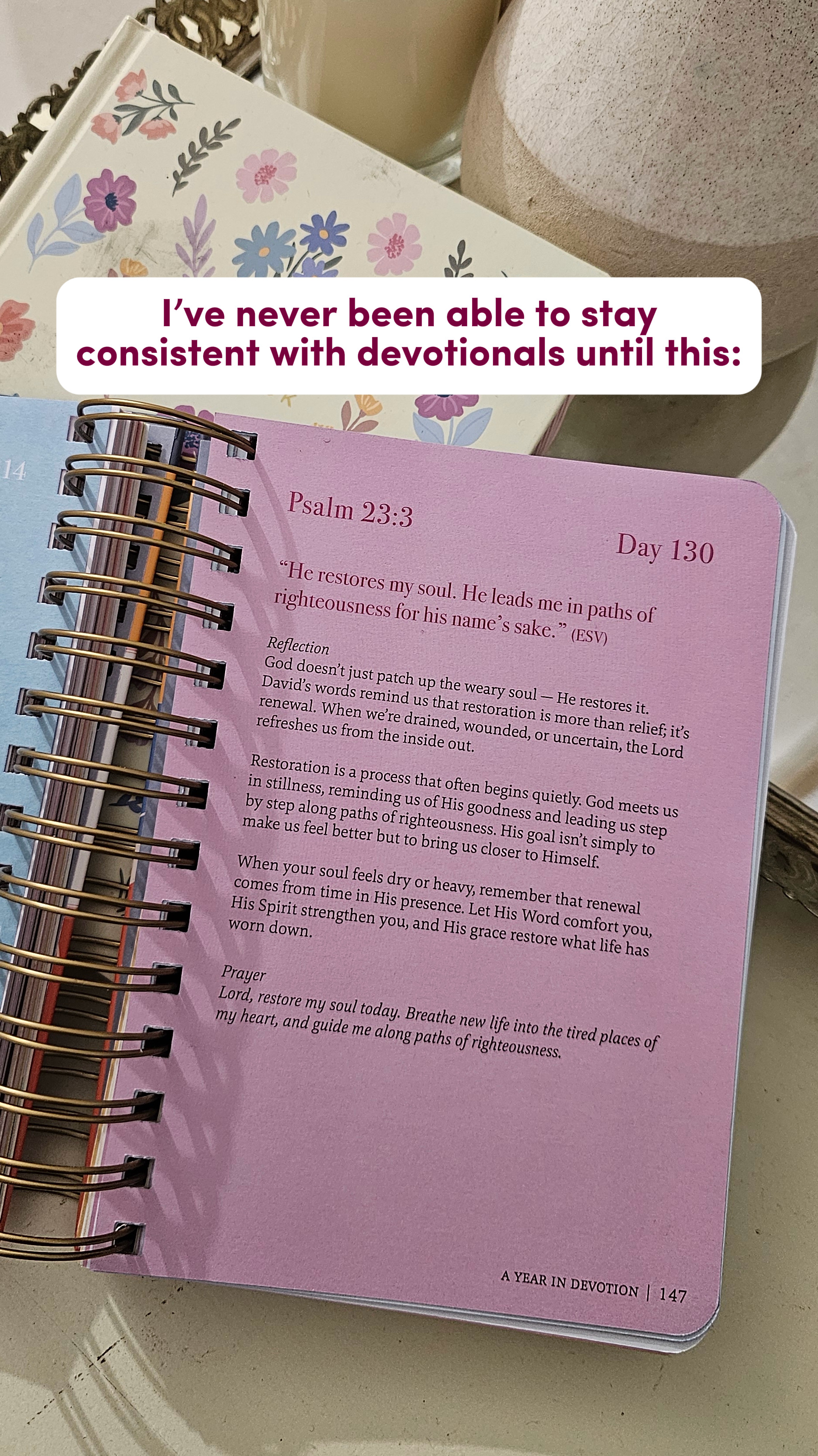 Spiral Bible Facebook ad