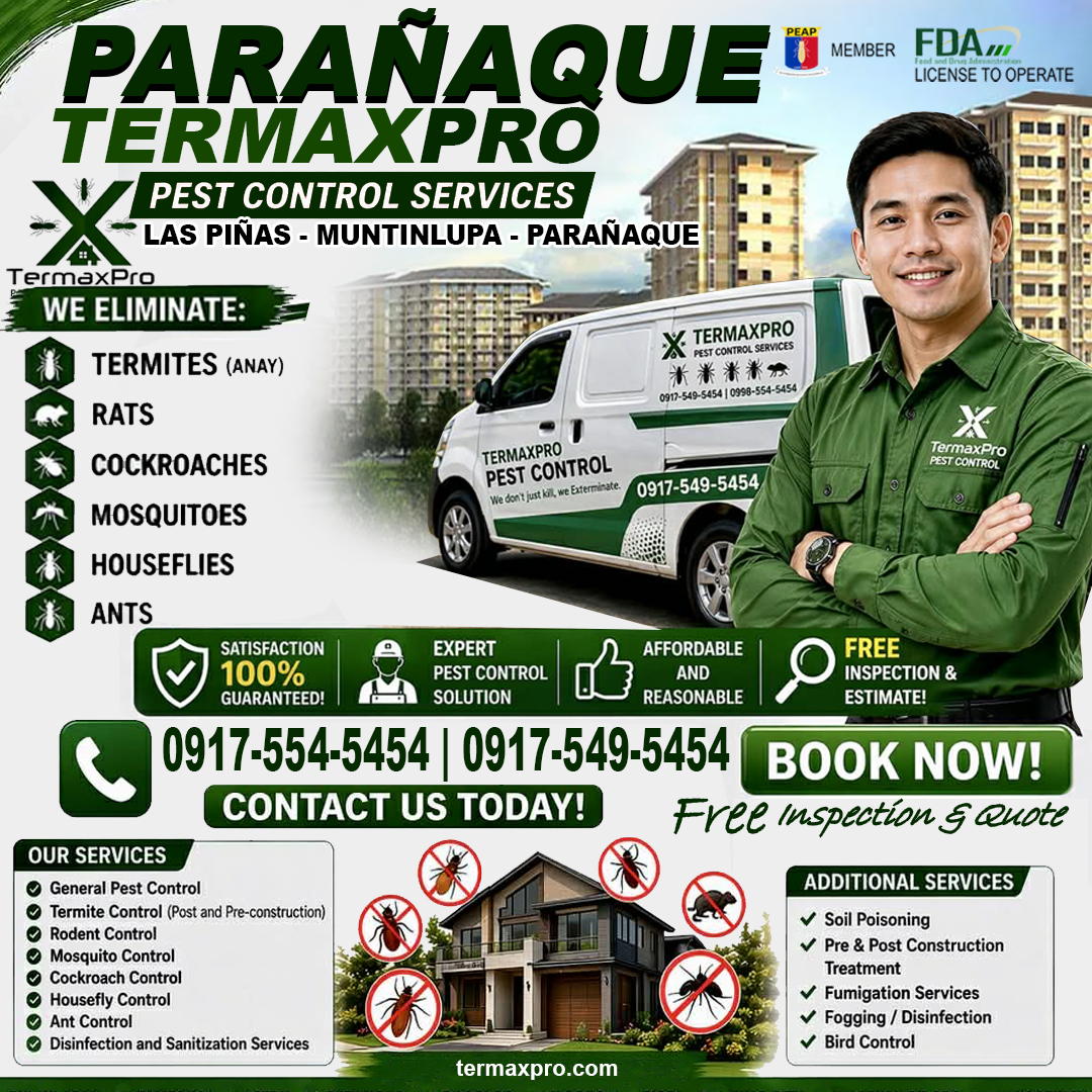 TERMAXPRO Pest Control Facebook ad