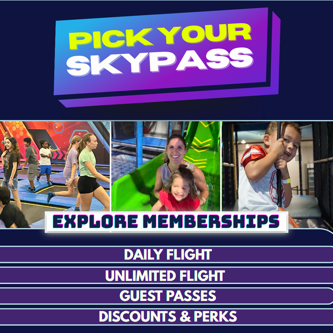 Airtopia Adventure Park - Hemet Facebook ad: Pay once, fly 2 hours or unlimited.