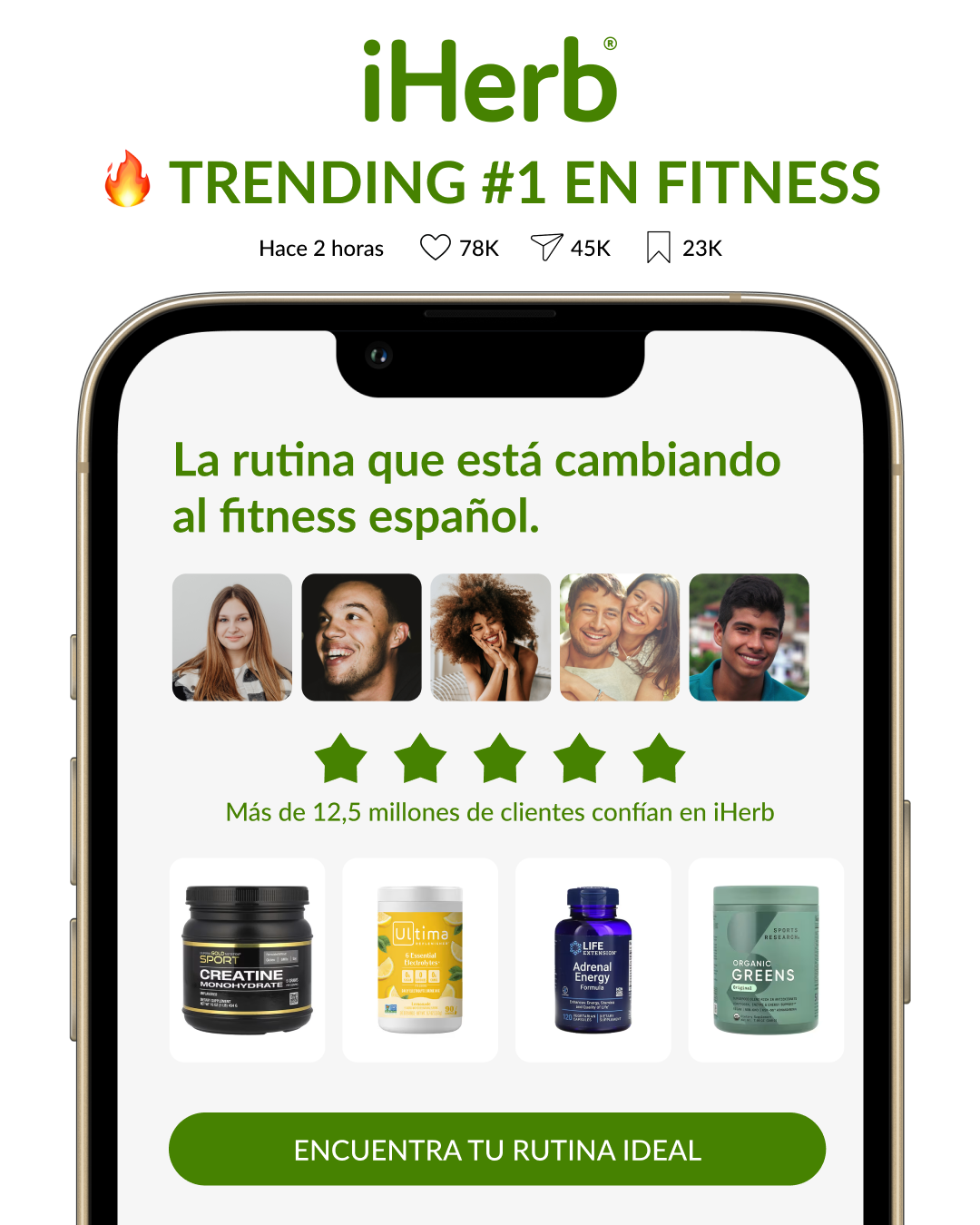 iHerb.com Spanish Facebook ad